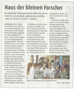 Haus der kleinen Forscher