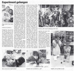 Experiment gelungen